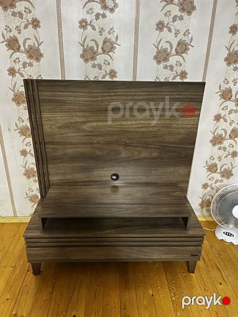 Mebel dəsti – TV stendi və vitrin şkafları - Material: ağac — Gəncə