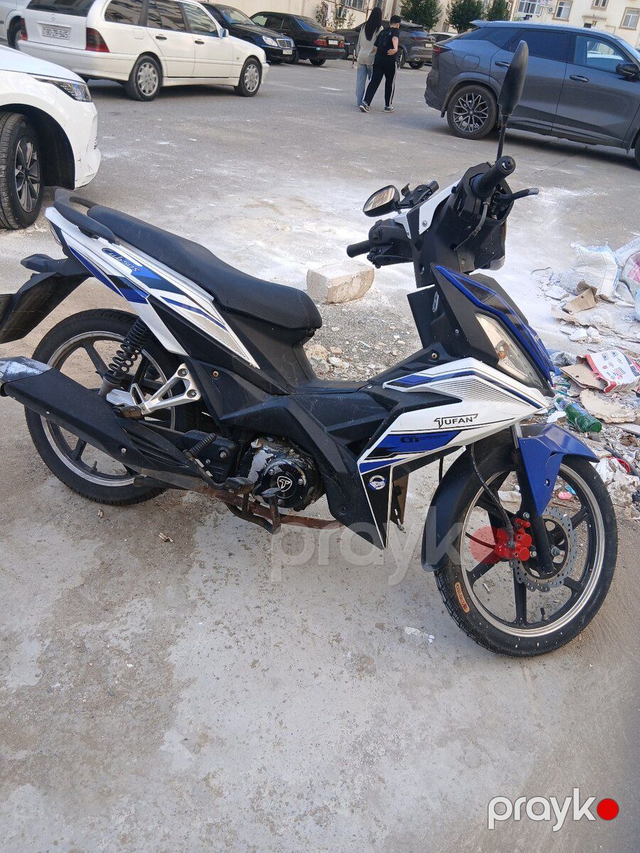 Tufan 50s, 2023 il — Motosiklet və mopedlər, Bakı (2)