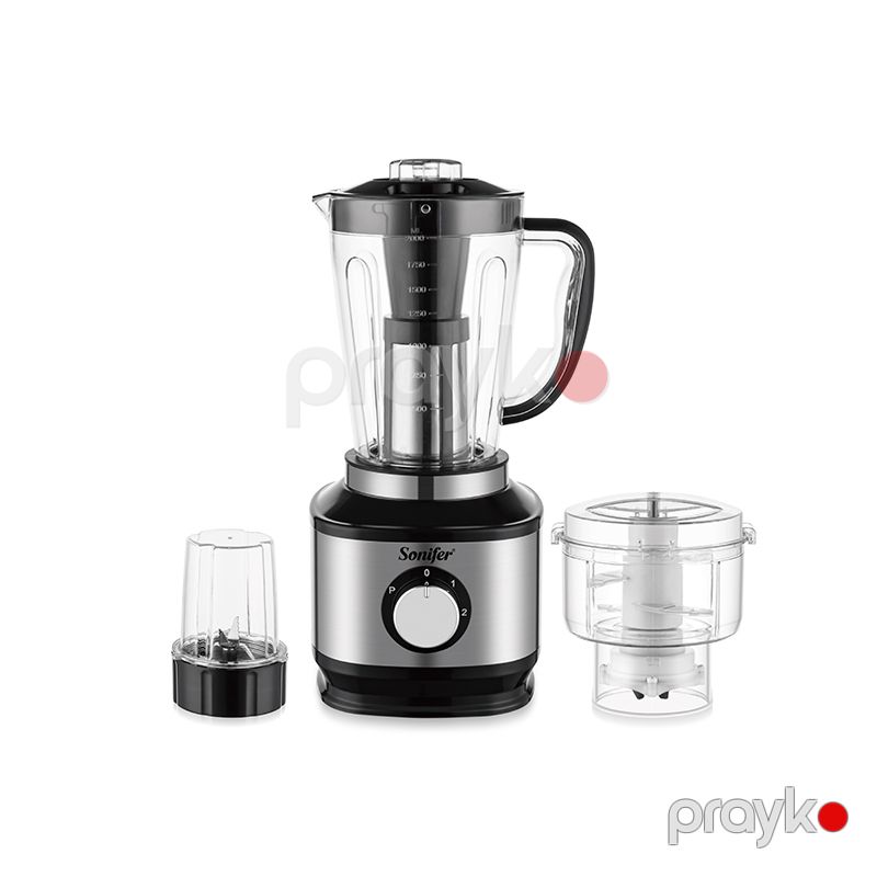 Sonifer SF-8159 — 1200W Çoxfunksiyalı Qida Prosessoru, Blender və Üyüdücü — Blenderlər, xırdalayanlar və mikserlər, Bakı (2)