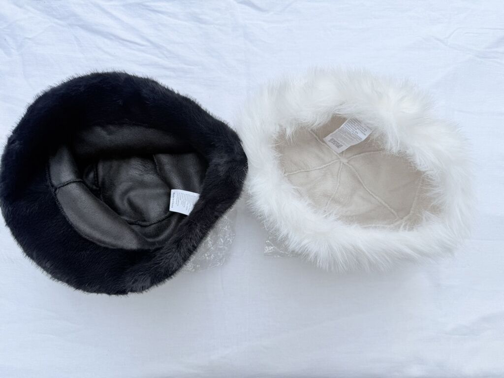 Yeni, qadınlar üçün xoş görünüşlü, isti saxlayan peluş papaq. Tam — Baş geyimi, Digah (3)
