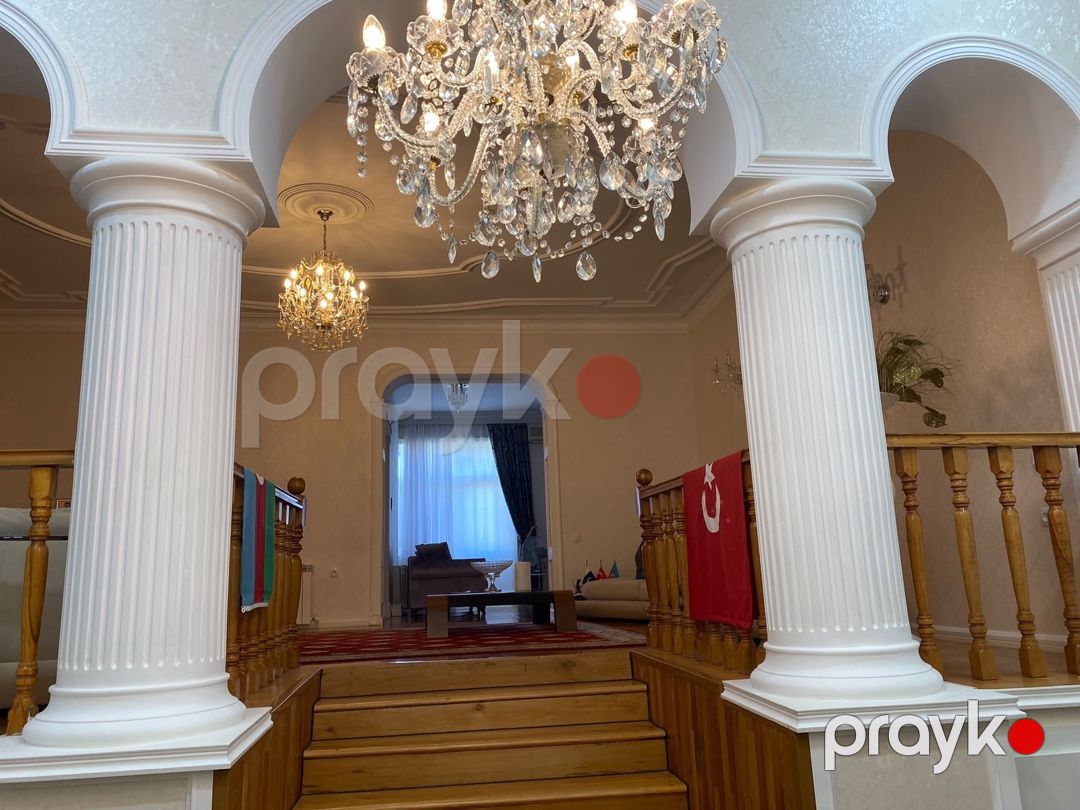 Satılır 6 otaqlı həyət evi/bağ evi 550 m² — Ev, villa, Bakı (2)
