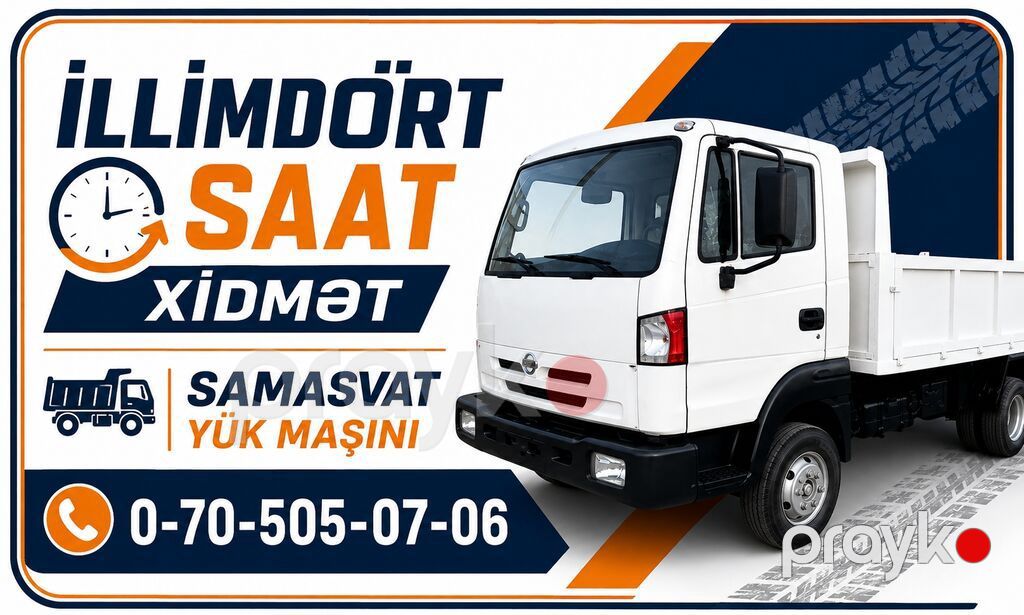 Samosval yük maşını – 24/7 xidmət - Hidravlik qaldırıcı ilə təchiz — Yük daşıma xidmətləri, Bakı (8)
