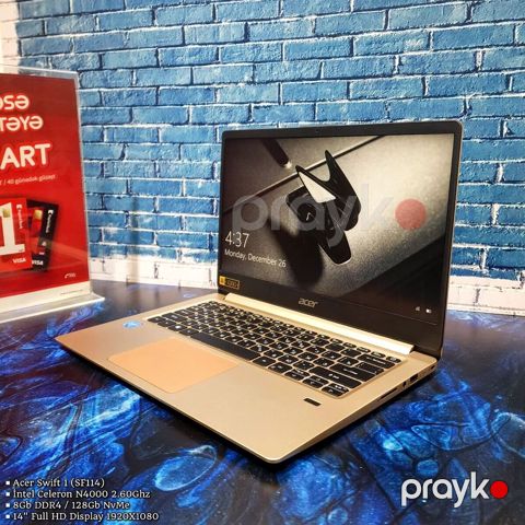 Noutbuk "Acer Swift 1" — Bakı