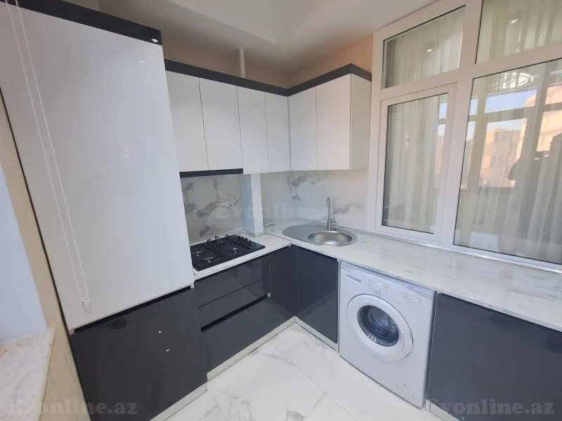 Kirayə verilir 2 otaqlı Mənzil Yeni tikili 70 m² Bakı, Yasamal r., İnşaatçılar m — Mənzil, Bakı (6)