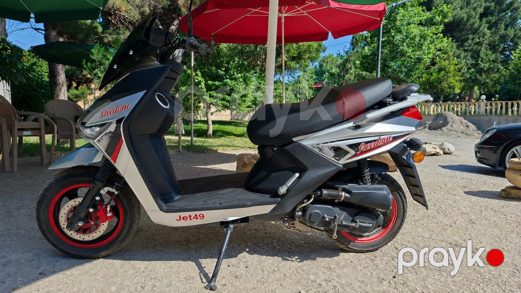 Freedom JET 49, 50 sm3, 2025 il, 10 000 km — Mopedlər və skuterlər, Bakı (5)