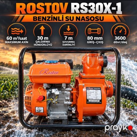 Su nasosu Rostov RS30X-1 5200 W 30 m 1000 l/dəq — Bakı
