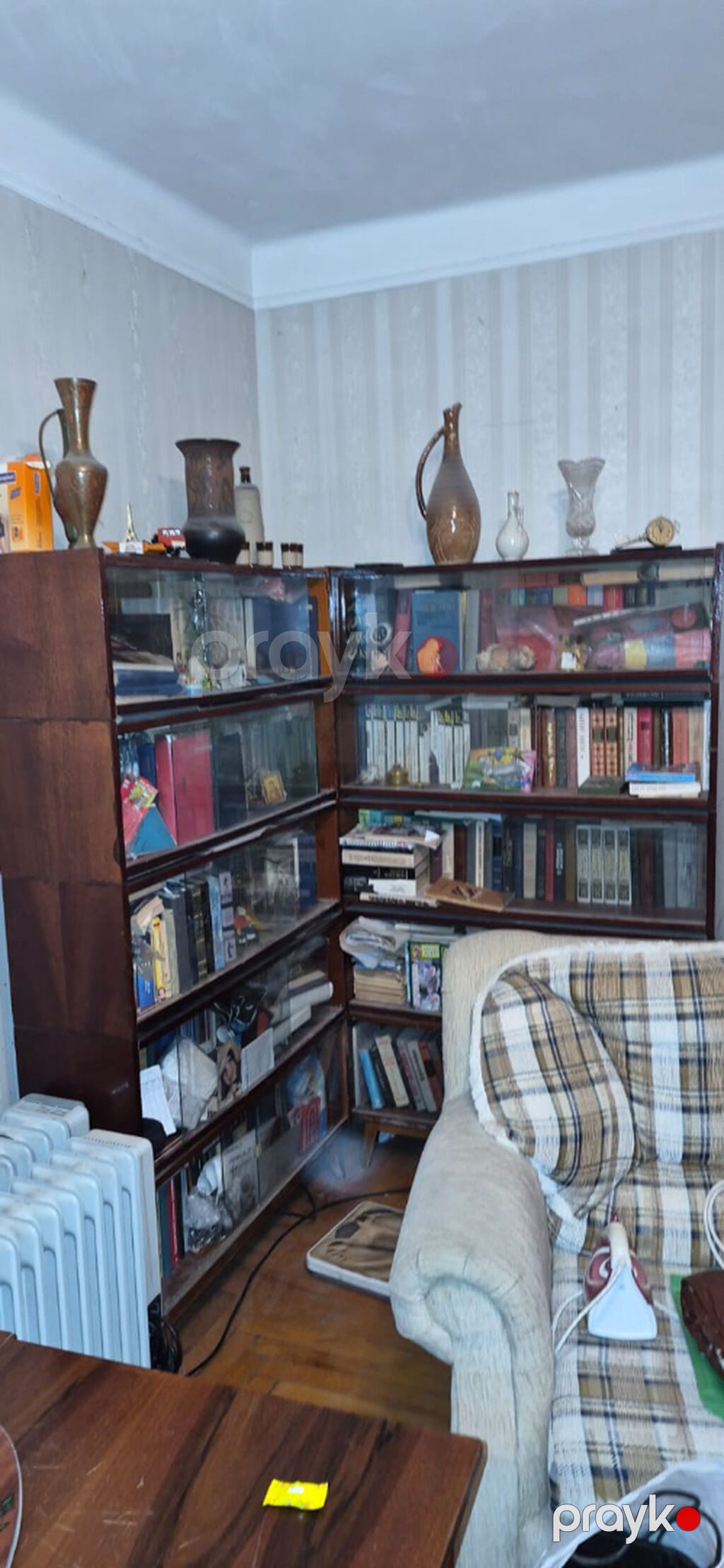 İşlənmiş, 3 qapılı, Siyirməli, Qəhvəyi, Taxta, Açılan, Düz dolab — Şkaflar, Bakı (9)