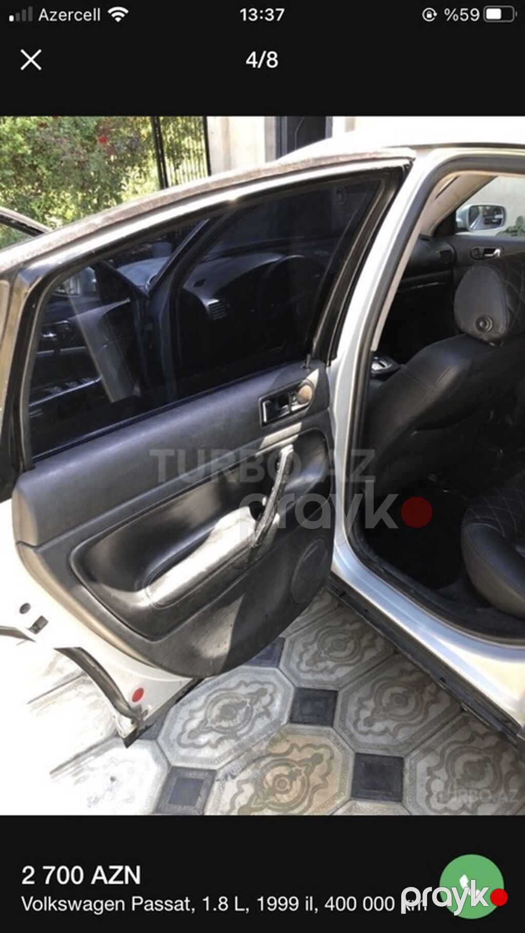 Volkswagen Passat: 1.8 l 1999 il Sedan — Avtomobillər, Xırdalan (4)