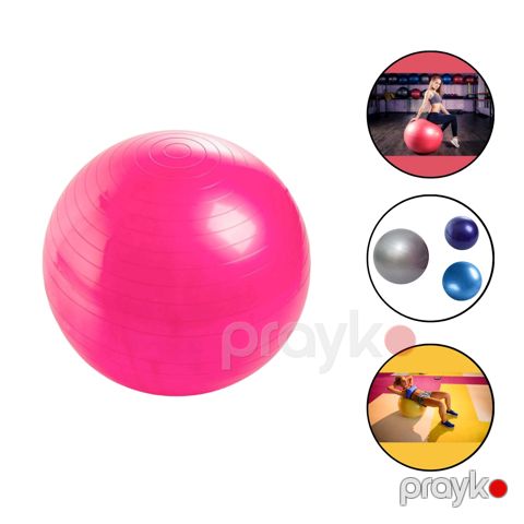 Fitnes topu Gymnic 1062 PVC, çəhrayı, 85 sm — Bakı
