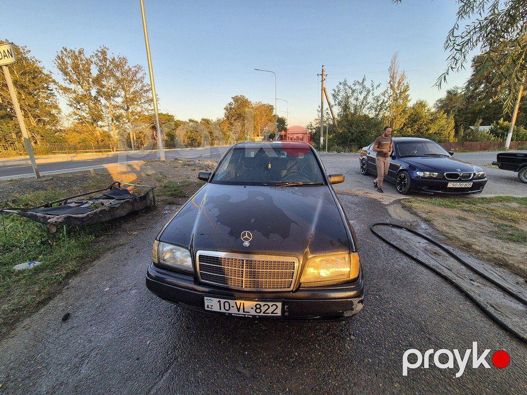 Mercedes C 180, 1.8 L, 1995 il, 280 000 km — Avtomobillər, Mingəçevir (9)