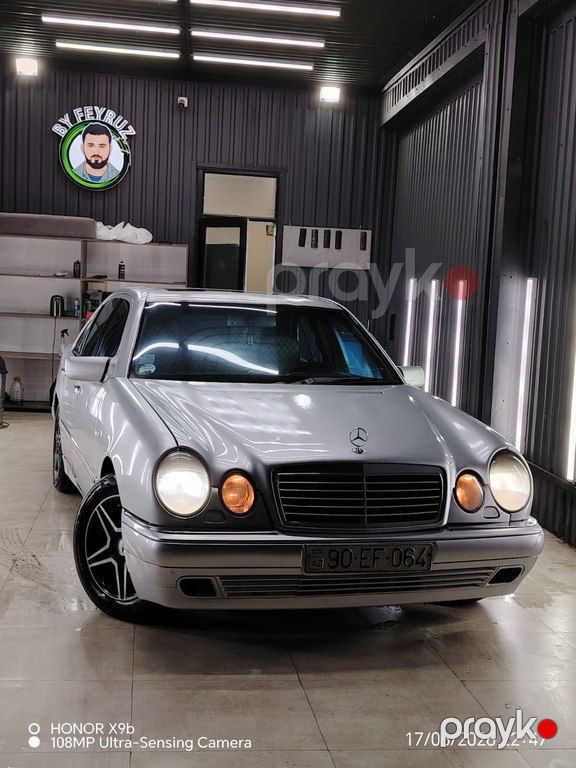 Mercedes E 300, 3.0 L, 1998 il, 450 000 km — Avtomobillər, Ağdaş (10)