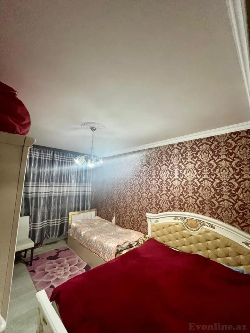 Satılır 2 otaqlı Mənzil Köhnə tikili 60 m² Bakı, Suraxanı r., Yeni Günəşli — Mənzil, Bakı (5)