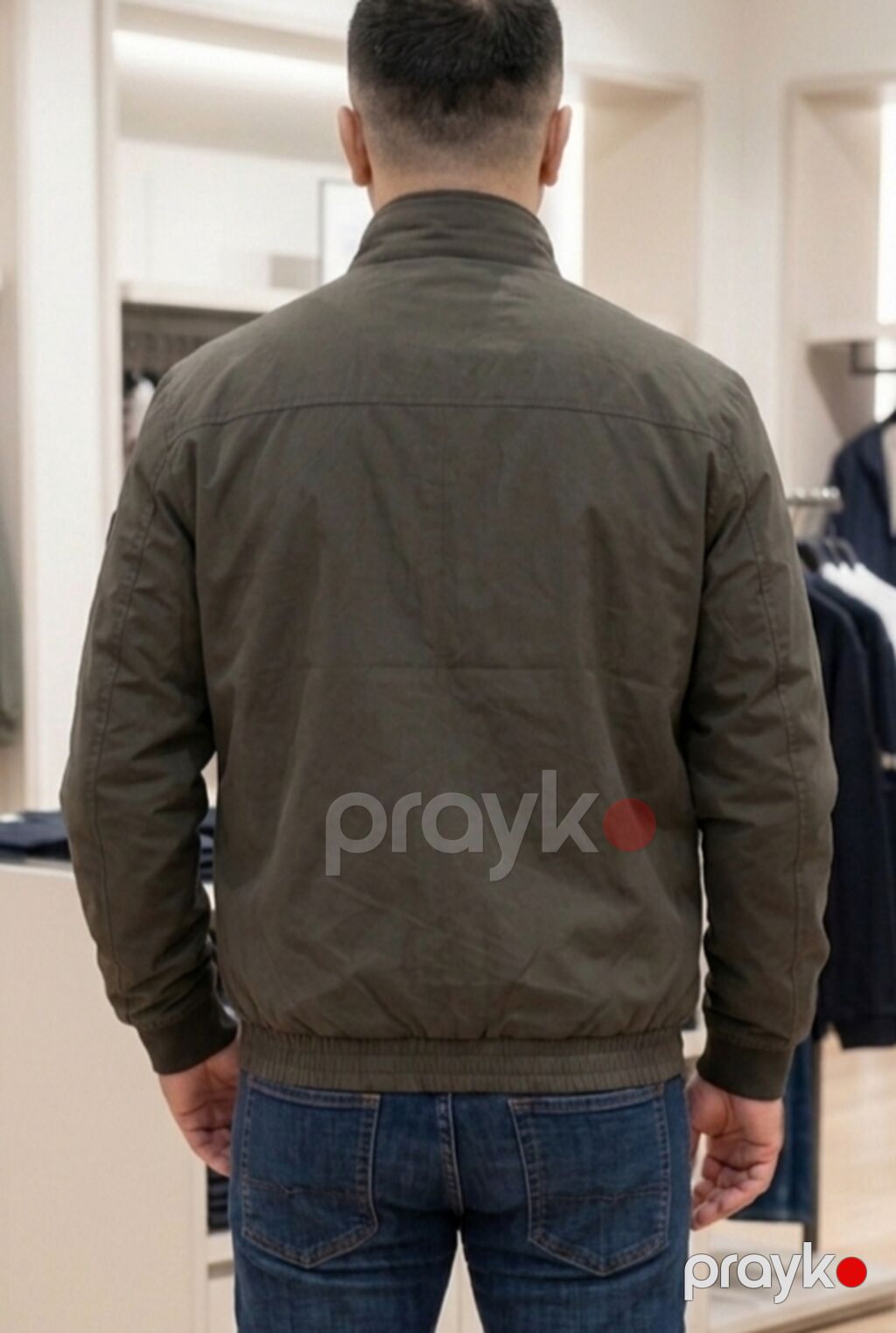 THE Voyage Jacket – Olive Lightweight - Rəng: zeytun-yaşıl - Kəsim — Kurtkalar, Bakı (4)