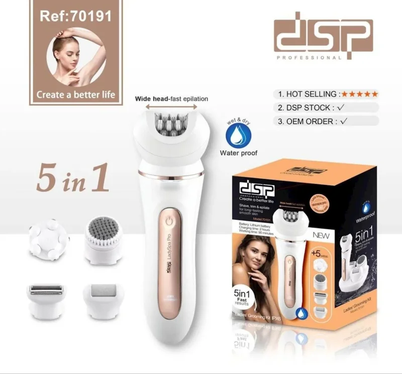 Epilyator DSP DSP-70191 — Usturalar, trimmerler və epilyatorlar, Bakı (2)
