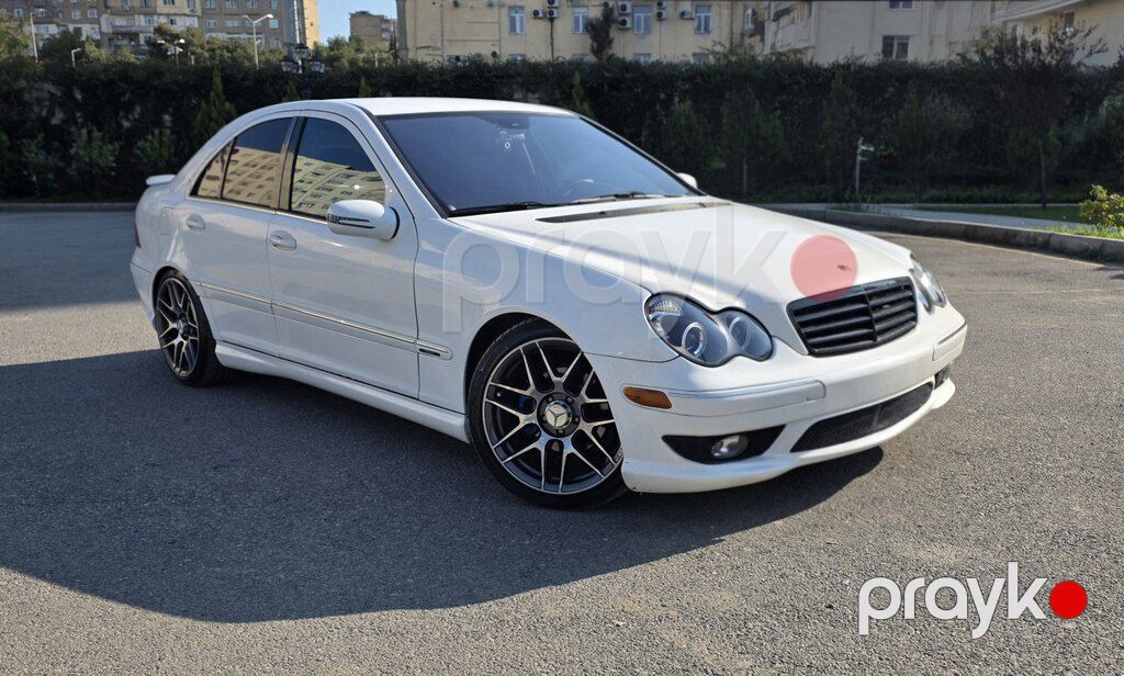 Mercedes C 200, 2.0 L, 2002 il, 260 000 km — Avtomobillər, Bakı (6)