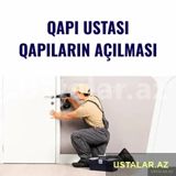 Ev qapılarının açılması — Açar Təmiri