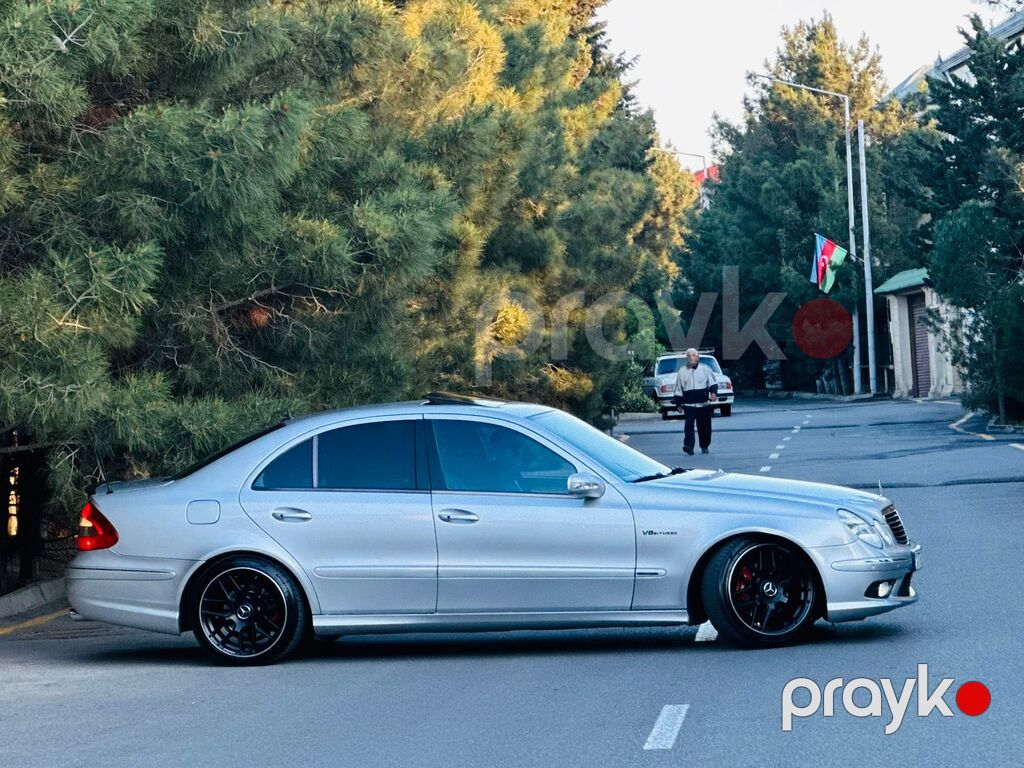 Mercedes E 320, 3.2 L, 2002 il, 281 360 km — Avtomobillər, Bakı (7)