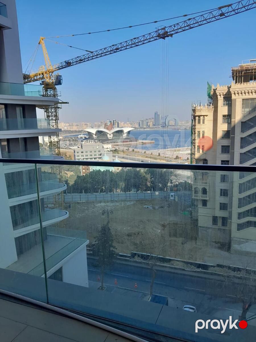 İcarəyə verilir 2 otaqlı yeni tikili 62 m² — Mənzil, Bakı (9)