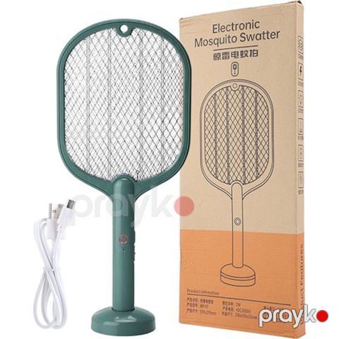 Elektrik milçəktutan UV lampalı 2in1, yaşıl — Bakı