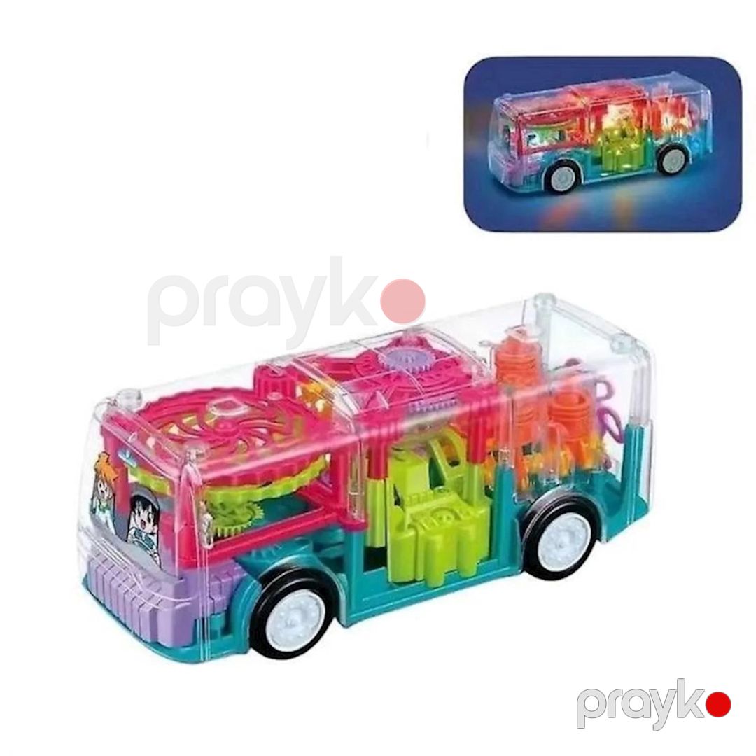 İnteraktiv oyuncaq Gear Light Bus 8899-139, plastik, 3+ yaş — Mallar, Bakı (2)