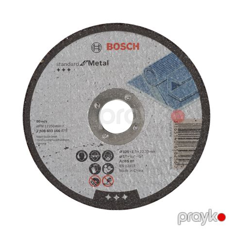 Bosch dəmirkəsən disk 125x2.5x22.23 — Bakı