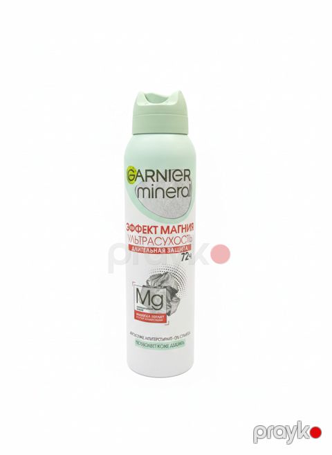 Dezodorant-antiperspirant Garnier Mineral Эффект магния Ультрасухость 150 ml — Bakı