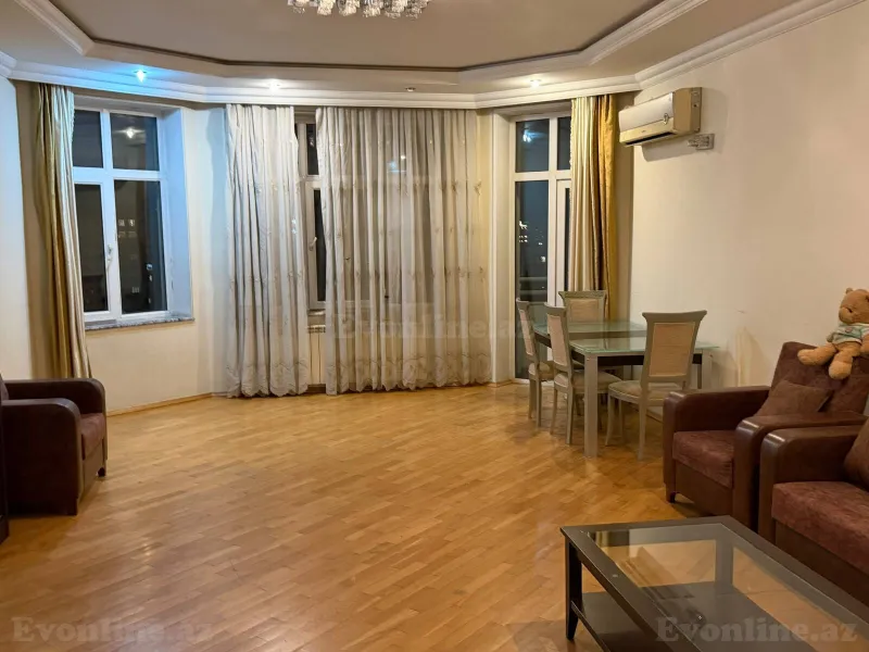 Kirayə verilir 3 otaqlı Mənzil Yeni tikili 153 m² Bakı, Nərimanov r., Gənclik m — Mənzil, Bakı (4)