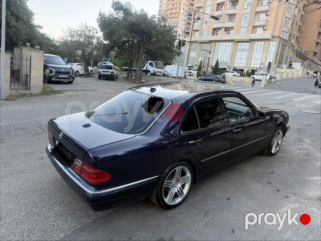 Mercedes E 230, 2.3 L, 1997 il, 390 007 km — Avtomobillər, Bakı (9)