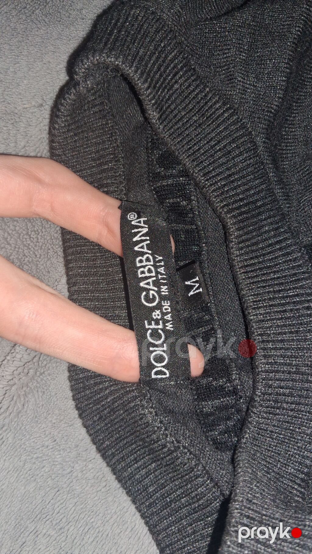 Sviter, Dolce & Gabbana, M, rəng - Boz — Cempyer və sviter, Xırdalan (4)
