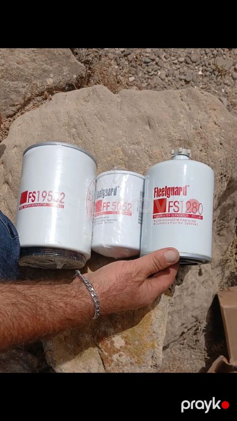 Arginal ekskavatır filtirləri salafandı açılmayıb Fleetguard FS19532 — Sanqaçal