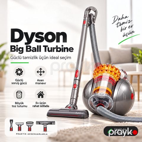 Dyson Big Ball Turbine Tozsoran — Bakı