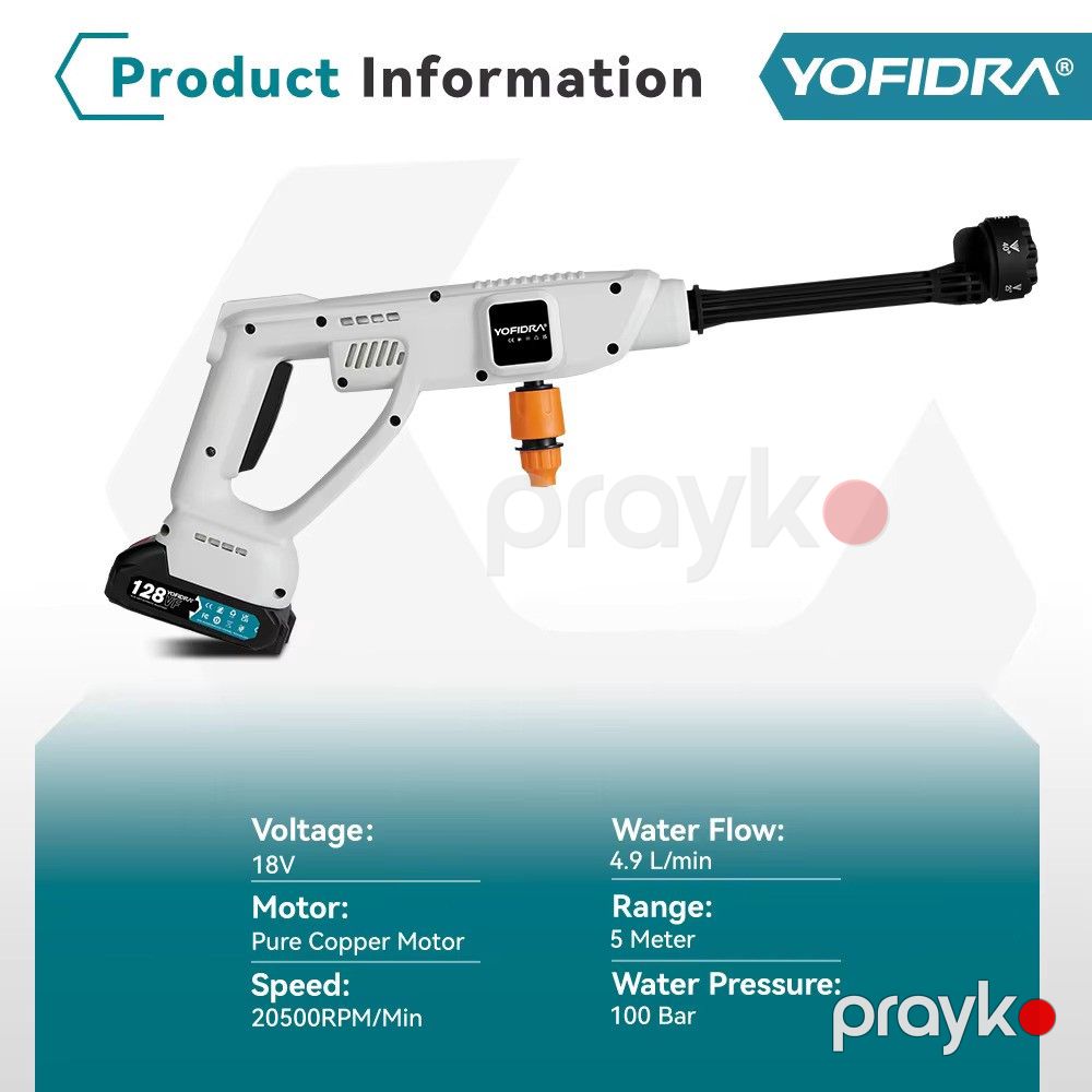 Simsiz təzyiqli yuyucu dəsti Yofidra sku006249 — Mallar, Bakı (3)