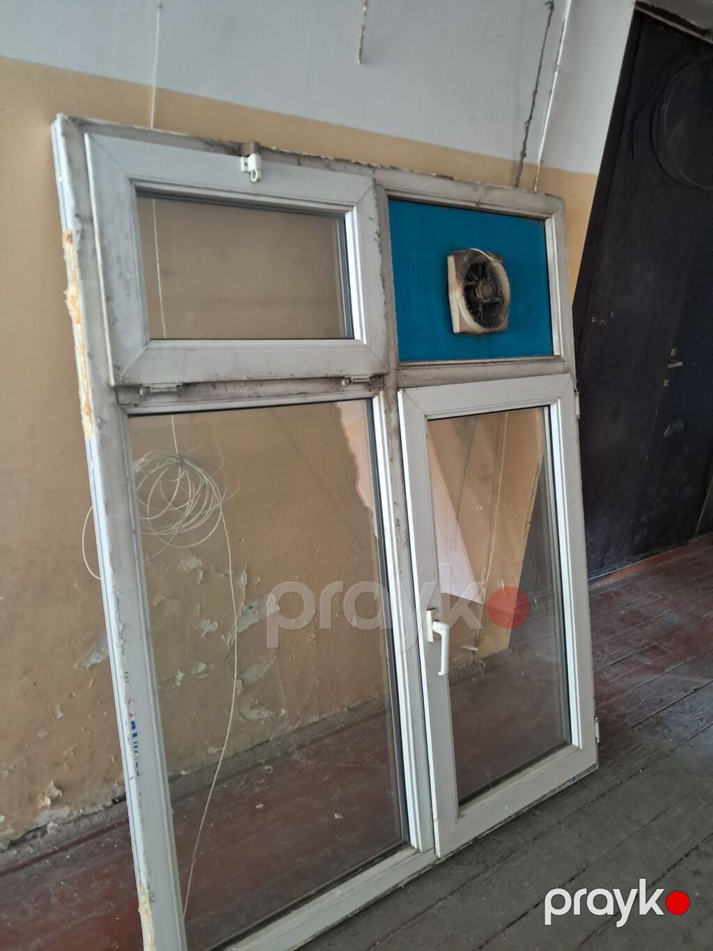 Metall və plastik qapı-pəncərə dəsti - Metal giriş qapısı — Pəncərələr, qapılar, balkonlar, Sumqayıt (2)