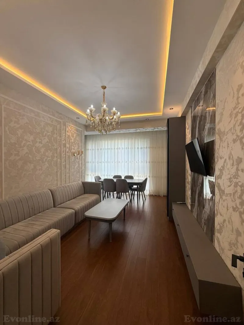 Kirayə verilir 3 otaqlı Mənzil Yeni tikili 120 m² Bakı, Nərimanov r., Koroğlu m — Mənzil, Bakı (5)