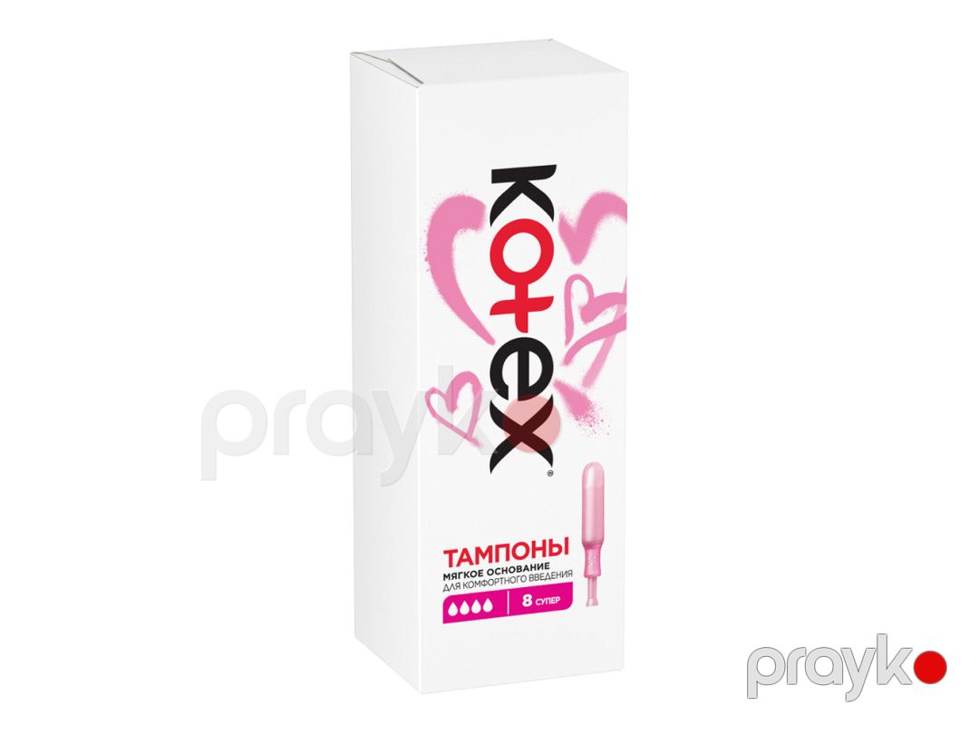Tamponlar Kotex Super aplikatorla 8 əd — Mallar, Bakı (2)