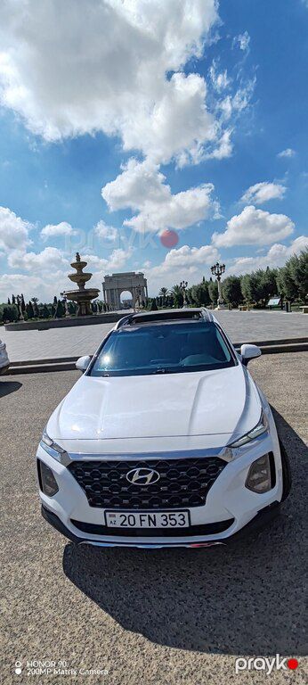 Hyundai Santa Fe, 2.0 L, 2018 il, 146 000 km — Avtomobillər, Gəncə (2)