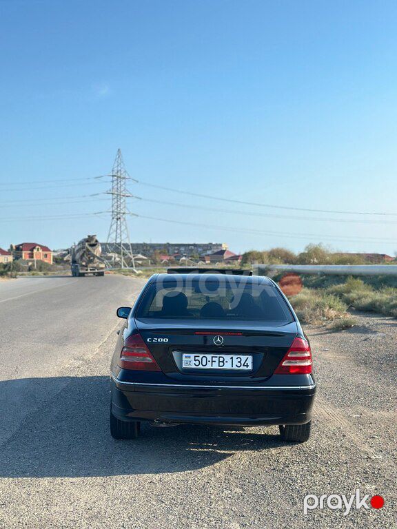 Mercedes C 200, 2.0 L, 2000 il, 378 000 km — Avtomobillər, Bakı (4)