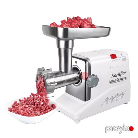 Sonifer SF-5006 2000W Gücündə Mis Mühərrikli İrihəcmli Ayrıla Bilən Bıçaqlı Elektrikli Ətçəkən maşın — Bakı