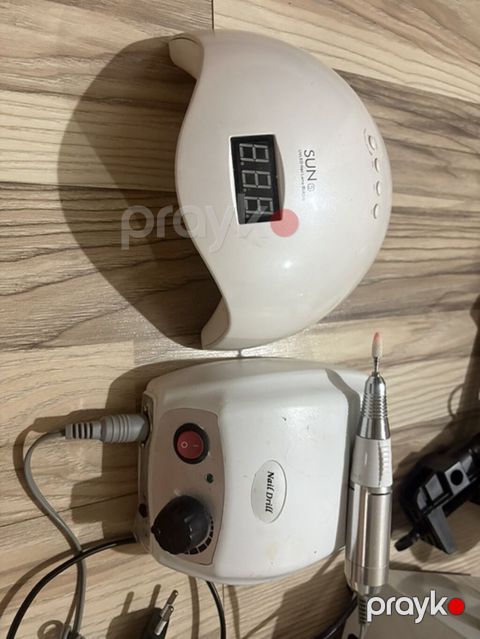 Manikür üçün avadanlıq dəsti - SUN markalı Uv/led dırnaq lampası: üst — Xırdalan