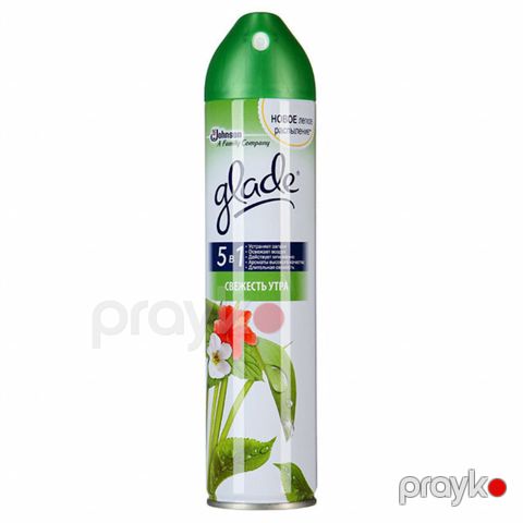Aerozollu hava təravətləndiricisi Glade Səhər Təravəti 300 ml — Bakı