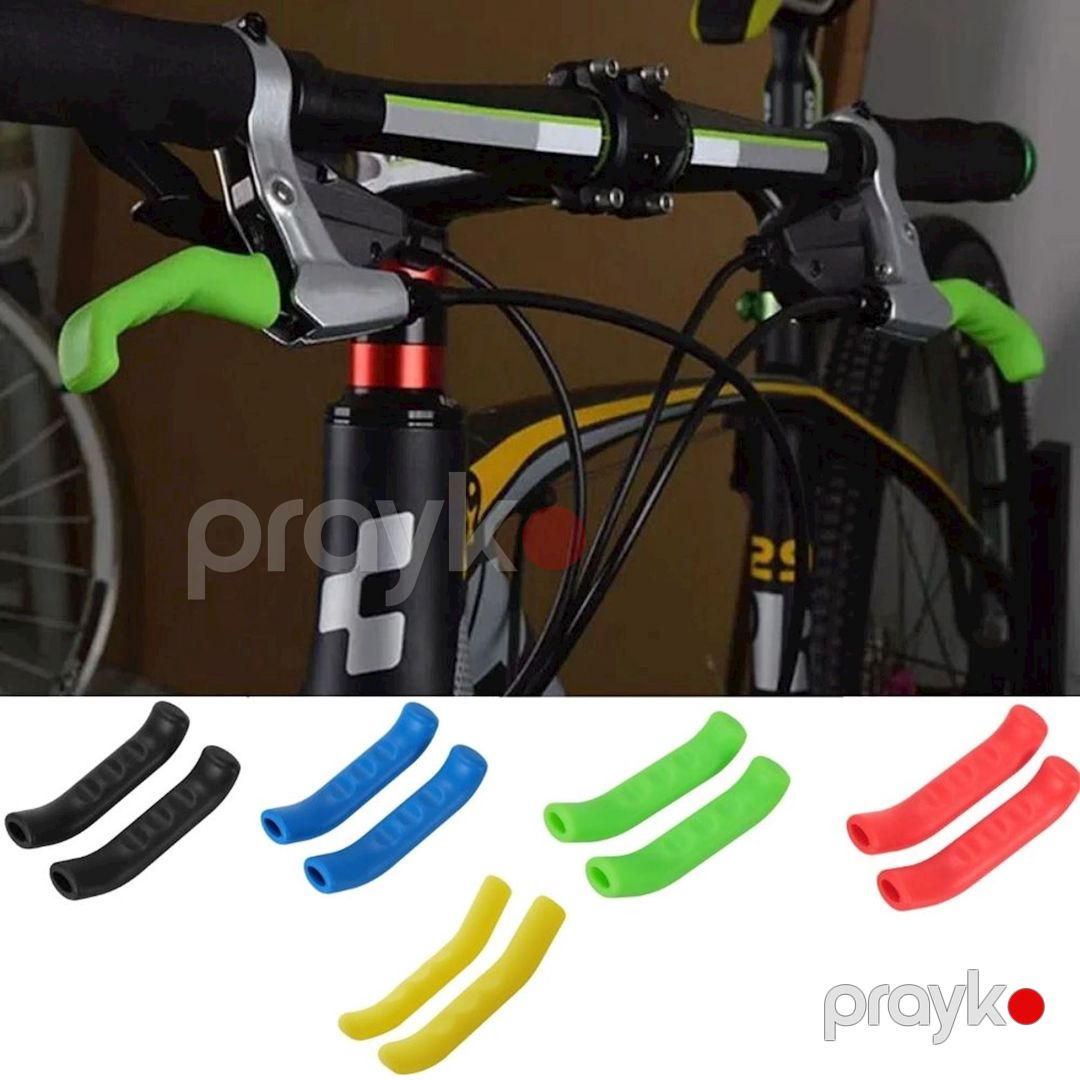 Velosiped üçün qripslər Riderace, qırmızı — Mallar, Bakı (2)