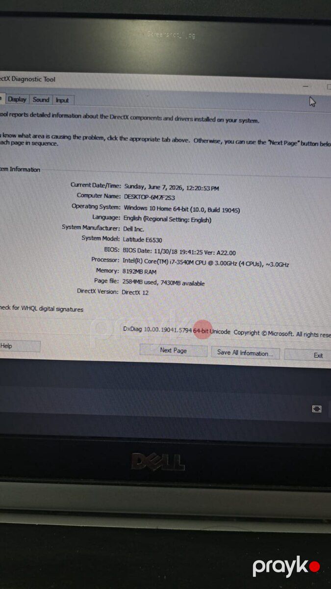 Noutbuk Dell i7 — Noutbuklar, Bakı (4)