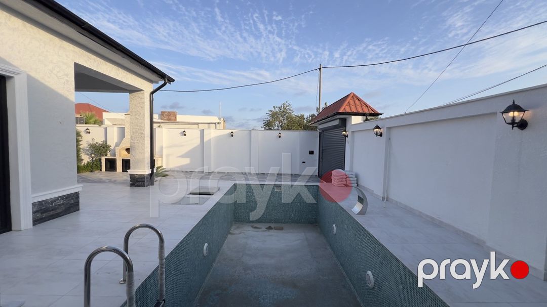 Satılır 4 otaqlı həyət evi/bağ evi 200 m² — Ev, villa, Bakı (4)