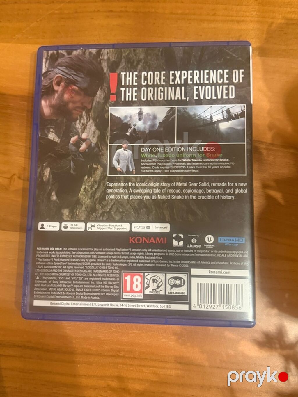 Metal Gear Solid Snake Eater Ideal veziyyetdir.Real aliciya endirim — Konsol oyunları, Bakı (3)