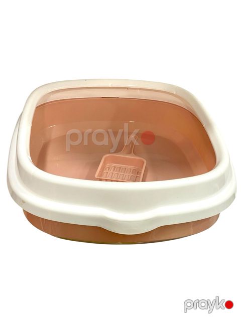 Pişiklər üçün tualet-lotok K-522-6-4 yaşıl/bej — Bakı