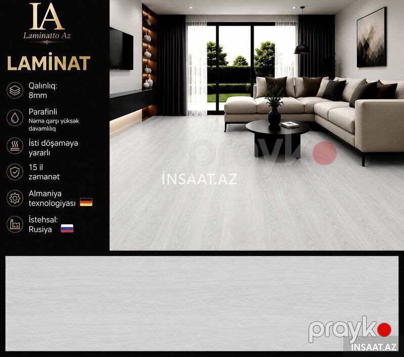 Laminat Rusiya istehsalı — Tikinti materialları, Bakı (2)