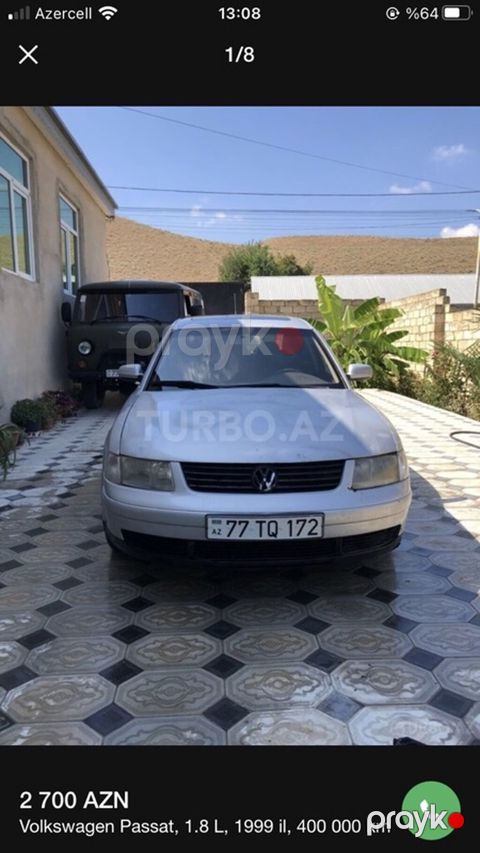 Volkswagen Passat: 1.8 l 1999 il Sedan — Xırdalan
