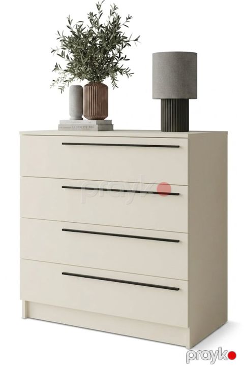 Komod MB26, laminat, 80x80x35 sm, bej — Bakı