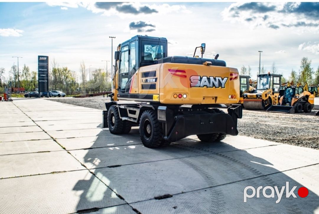Təkərli ekskavator Sany SY165, 2026 il — İnşaat texnikası, Bakı (4)