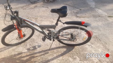 Dağ/şosse qarışıq tipli velosiped - Alüminium görünüşlü, yüngül və — Sumqayıt